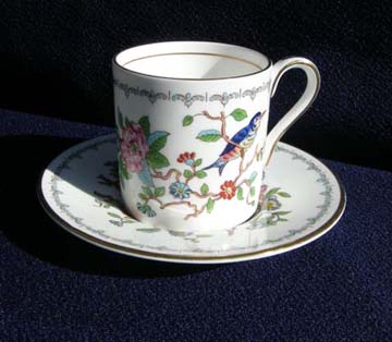 Aynsley Pembroke Cup & Saucer - Demitasse