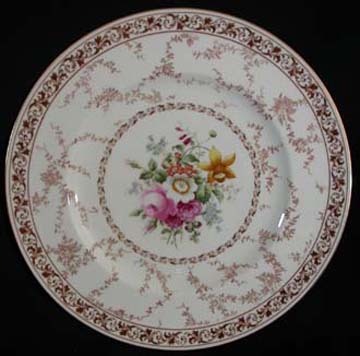 Cauldon Floral Melody V9808 Plate - Dinner