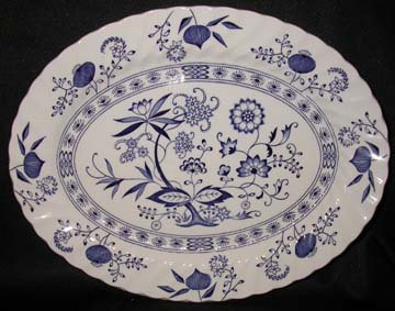 Johnson Brothers Blue Nordic Platter