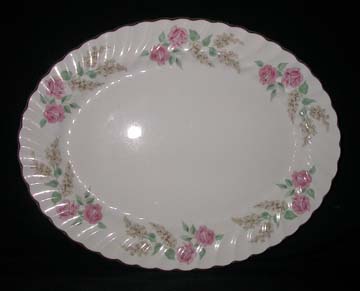 Johnson Brothers [Sovereign Potters] Cottage Roses Platter