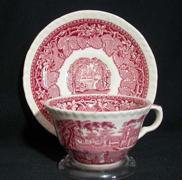 Mason's Vista Cup & Saucer