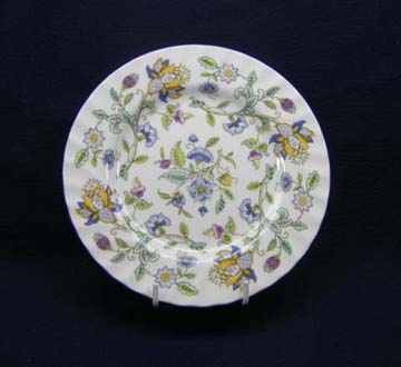 Minton Haddon Hall Blue  S782 Plate - Bread & Butter