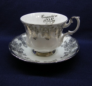 Royal Albert 25th Anniversary Cup & Saucer