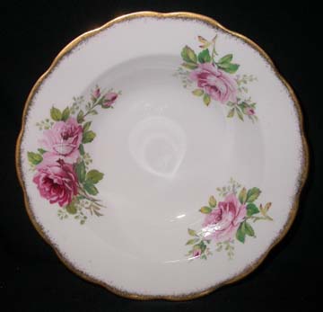Royal Albert American Beauty Bowl - Soup/Rim