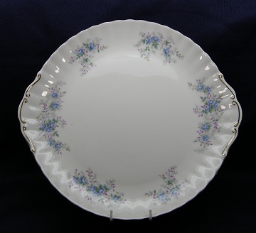 Royal Albert Blue Blossom Plate - Cake/Handled
