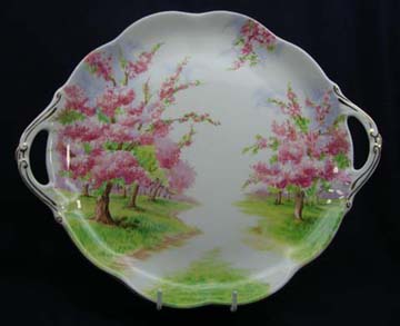 Royal Albert Blossom Time Plate - Cake/Handled - Rare