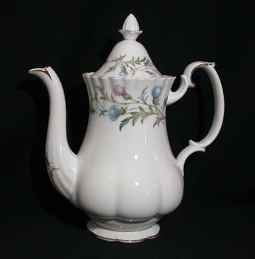 Royal Albert Brigadoon Coffee Pot & Lid - Large