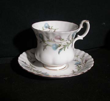 Royal Albert Brigadoon Cup & Saucer - Demitasse