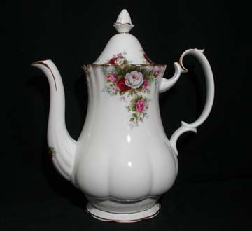 Royal Albert Celebration Coffee Pot & Lid - Small