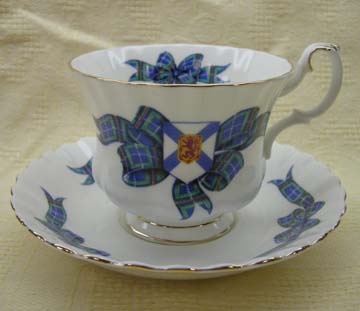 Royal Albert Nova Scotia Tartan Cup & Saucer