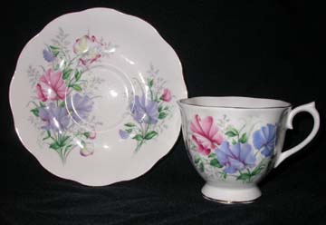 Royal Albert Sweet Pea - Friendship Series Cup & Saucer