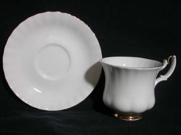 Royal Albert Val Dor Cup & Saucer - Demitasse