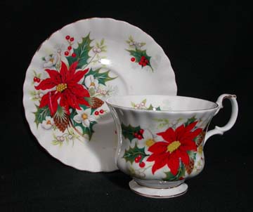 Royal Albert Poinsettia Cup & Saucer