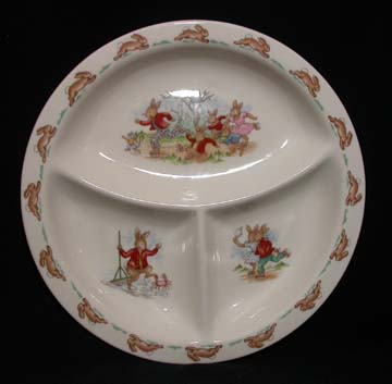 Royal Doulton Bunnykins 31 - Divided Dish