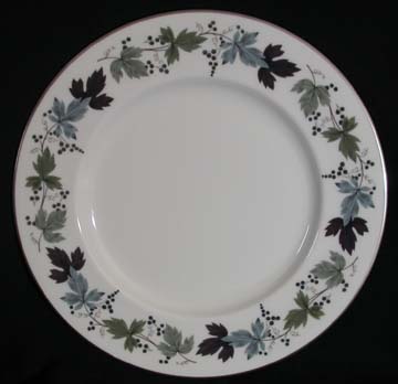 Royal Doulton Burgundy TC1001 Plate - Dinner