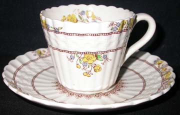 Spode Buttercup Cup & Saucer - Demitasse