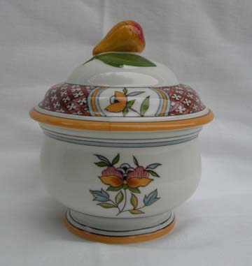 Villeroy and Boch Normandie Sugar Bowl & Lid