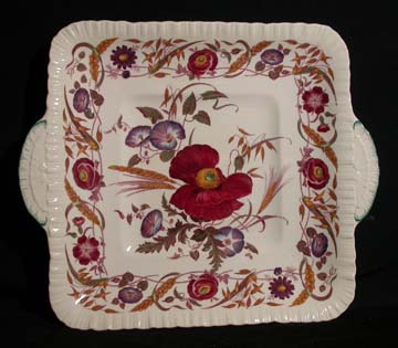 Wedgwood Cornflower Plate - Cake/Handled