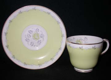Wedgwood Cynthia W3976 Cup & Saucer