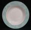 Homer Laughlin Pattern # 2116 - Eggshell Cavalier/Turquoise Line Floral Bowl - Soup/Rim