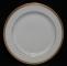 Limoges White w/Gold Band/Hearts Plate - Bread & Butter