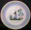 Quimper Henriot Plate - Bread & Butter - Woman