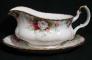 Royal Albert Celebration Gravy Boat & Underplate