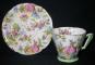 Royal Albert Lady Gay - Green Trim Cup & Saucer