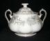 Royal Albert Silver Maple Sugar Bowl & Lid