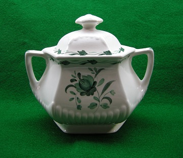 Adams Lincoln Sugar Bowl & Lid