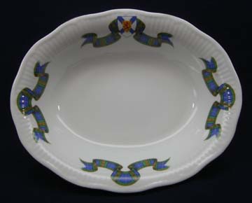 Queens Nova Scotia Tartan Vegetable Bowl - Oval