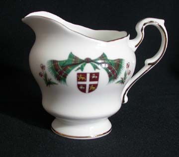 Royal Adderley Newfoundland Tartan Creamer