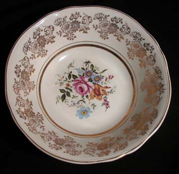 Alfred Meakin Golden Posy Bowl - Cereal/Soup