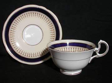 Aynsley #7301 - Cobalt Cup & Saucer