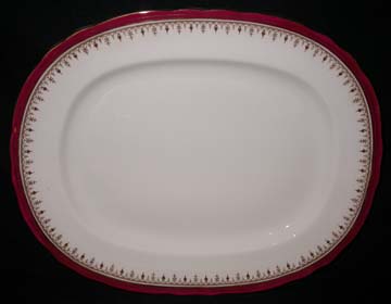 Aynsley Durham 1646 - Scalloped Edge Platter