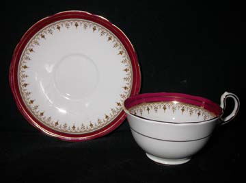 Aynsley Durham 1646 - Scalloped Edge Cup & Saucer