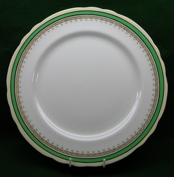 Aynsley Wendover - Green Plate - Dinner