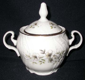 Bernadotte Blossom Sugar Bowl & Lid