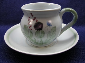 Buchan Thistleware Cup & Saucer