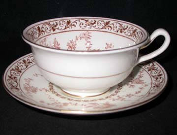 Cauldon Floral Melody V9808 Cup & Saucer