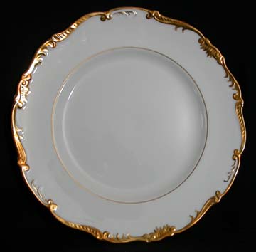 Coalport Admiral - Gold - 9359 Plate - Dinner