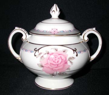 Coalport Aristocrat/Democrat Sugar Bowl & Lid