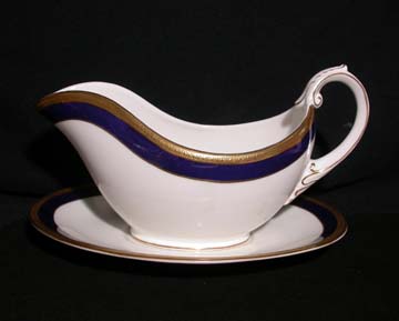 Coalport Elite - Royale Gravy Boat & Underplate