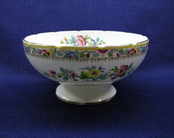 Coalport Ming Rose Pedestal Bowl