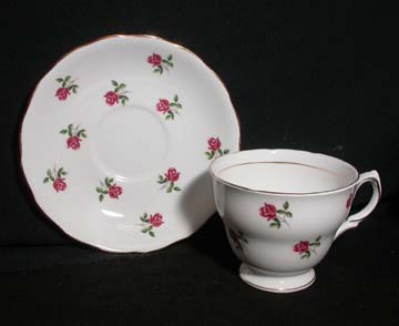 Colclough Pattern # 7433 Cup & Saucer