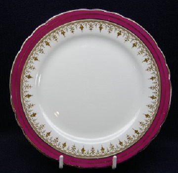 Aynsley Durham 1646 - Scalloped Edge Plate - Dinner