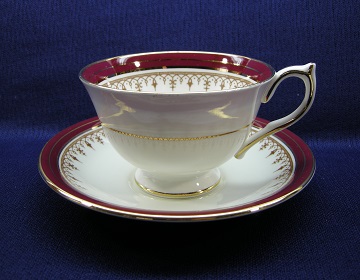 Aynsley Durham 1646 - Plain Edge Cup & Saucer