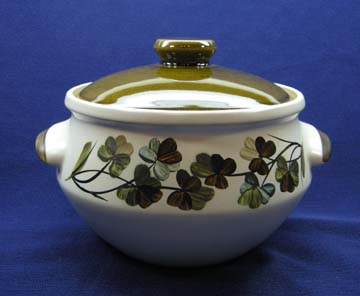 Denby Shamrock Cassarole & Lid