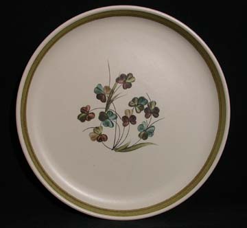 Denby Shamrock Plate - Dinner