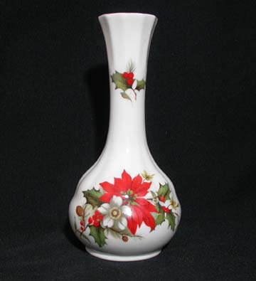 Duchess Poinsettia Bud Vase